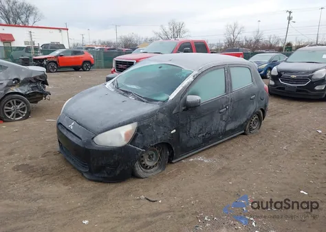 2014 Mitsubishi Mirage De from USA, damaged, VIN ML32A3HJ6EH011780
